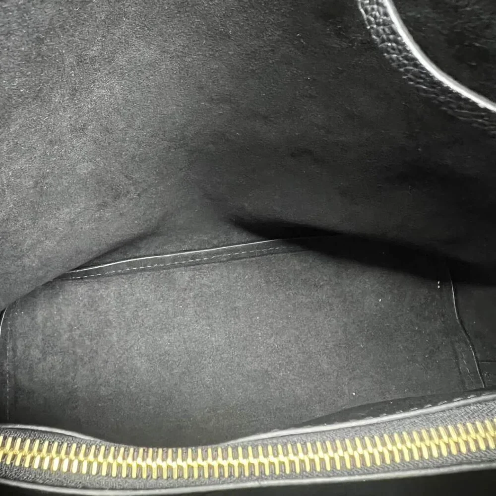 100% Authentic Louis Vuitton NeoNoe Black Leather Satchel - Picture 11 of 16